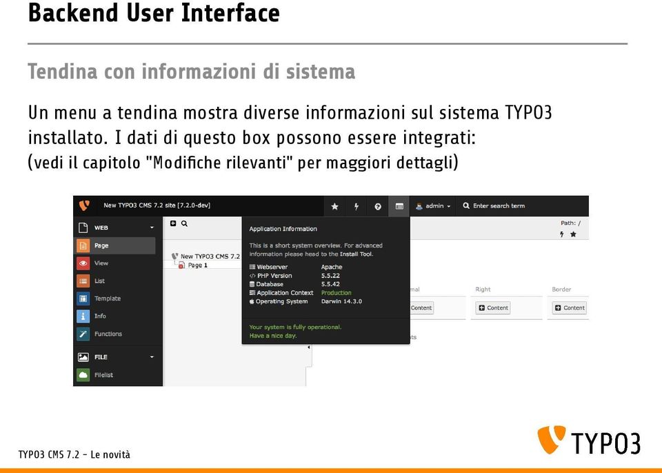 TYPO3 installato.