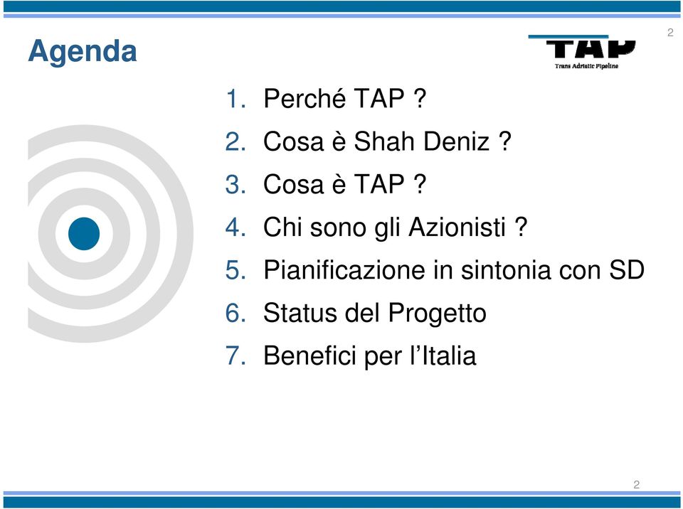 Pianificazione in sintonia con SD 6.