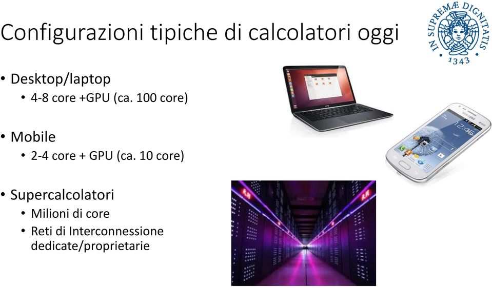 100 core) Mobile 2-4 core + GPU (ca.