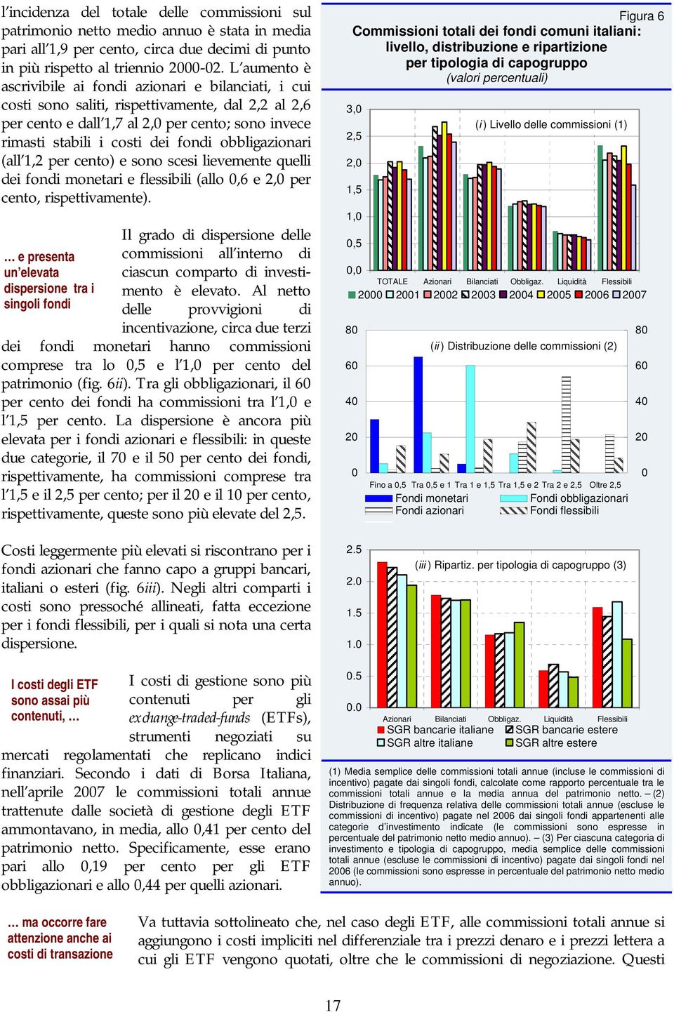 obbligazionari (all 1,2 per cento) e sono scesi lievemente quelli dei fondi monetari e flessibili (allo 0,6 e 2,0 per cento, rispettivamente).