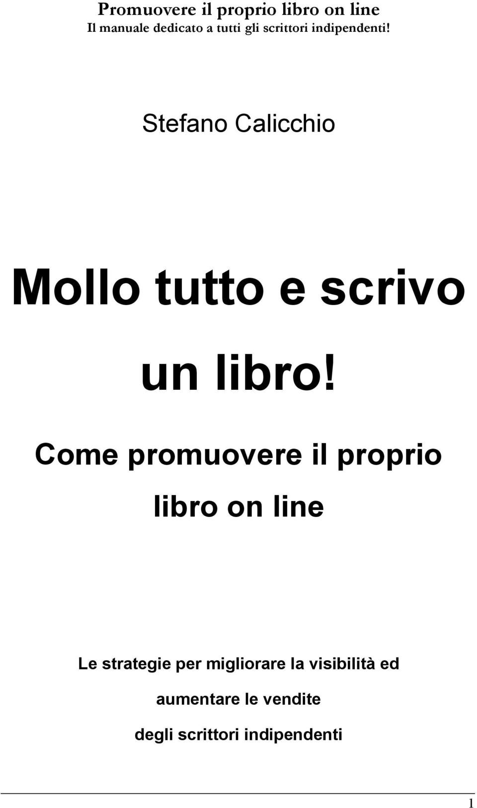 Come promuovere il proprio libro on line Le