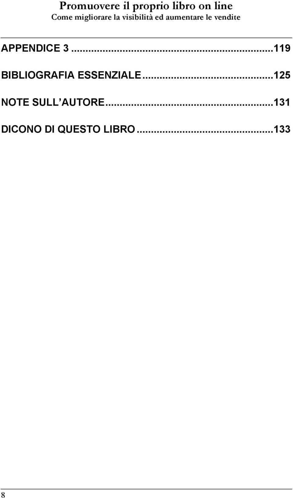 ..119 BIBLIOGRAFIA ESSENZIALE.