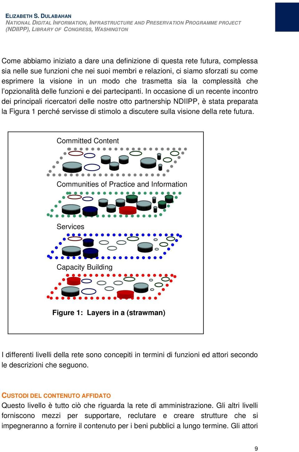 complessa sia nelle sue funzioni che nei suoi membri e relazioni, ci siamo sforzati su come esprimere la visione in un modo che trasmetta sia la complessità che l opzionalità delle funzioni e dei