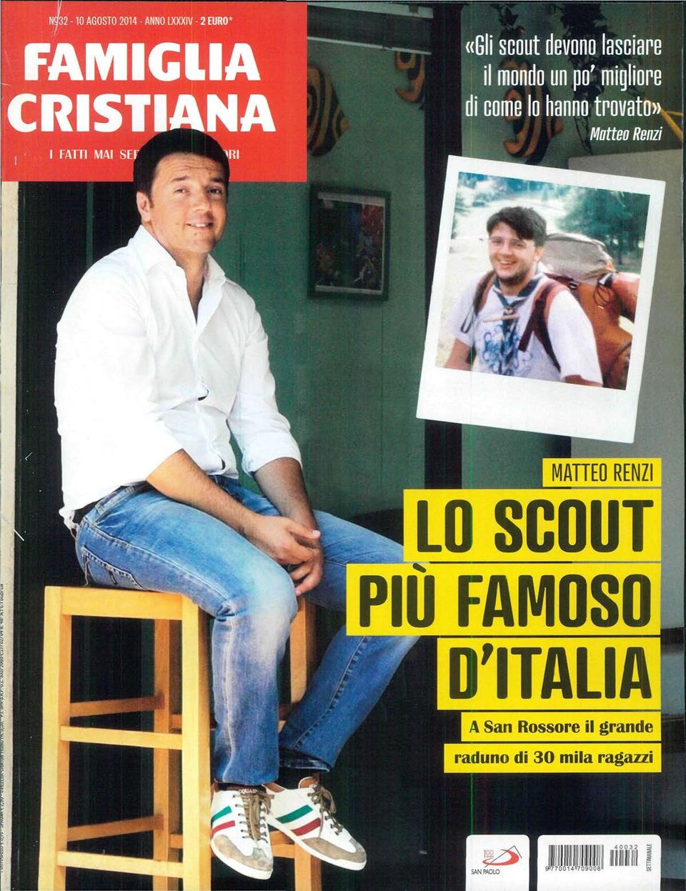 # Matteo Renzi MATTED RENZI LO SCOUT PIÙ FAMOSO