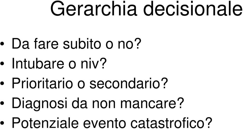 Prioritario o secondario?