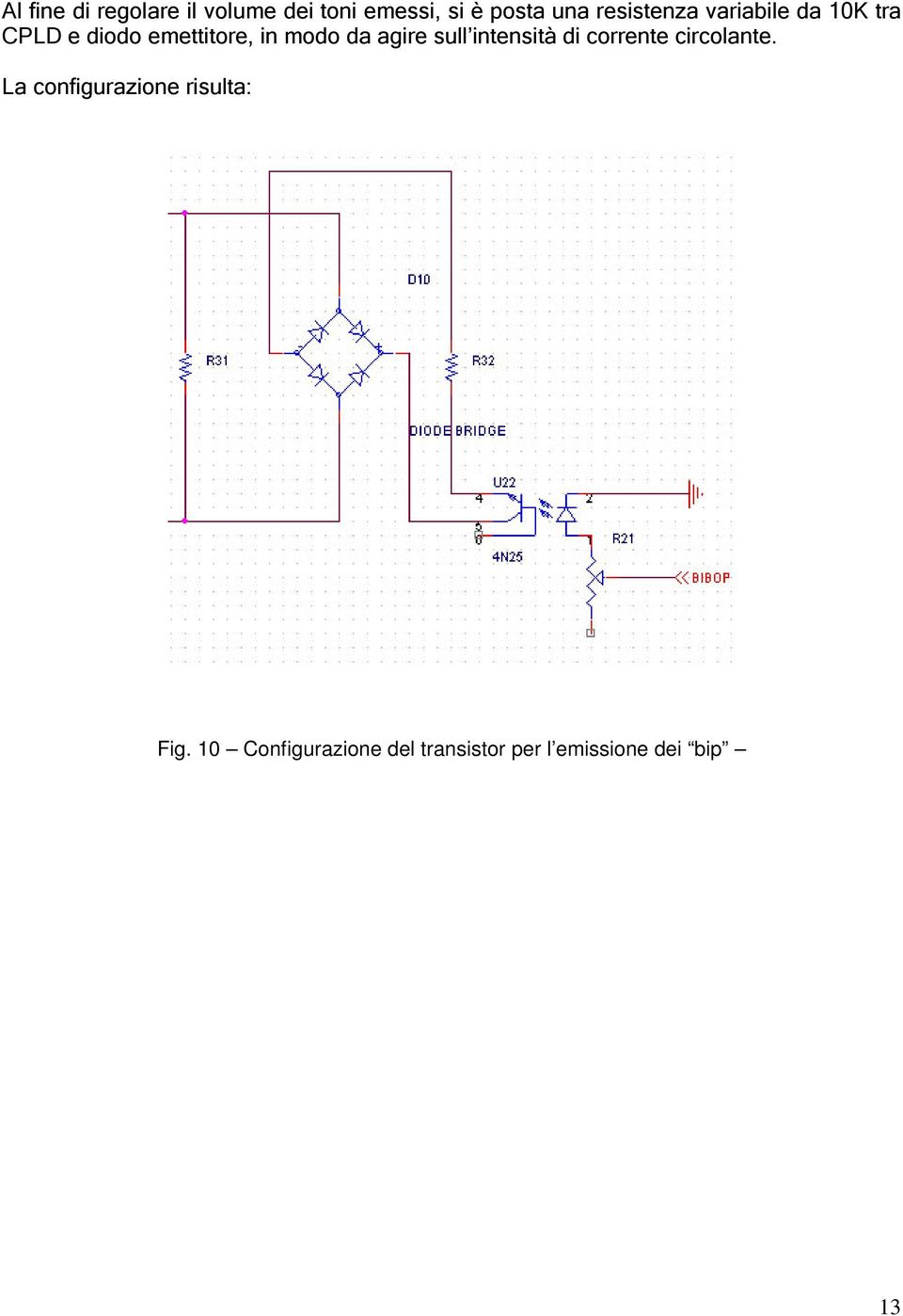 del transistor per l