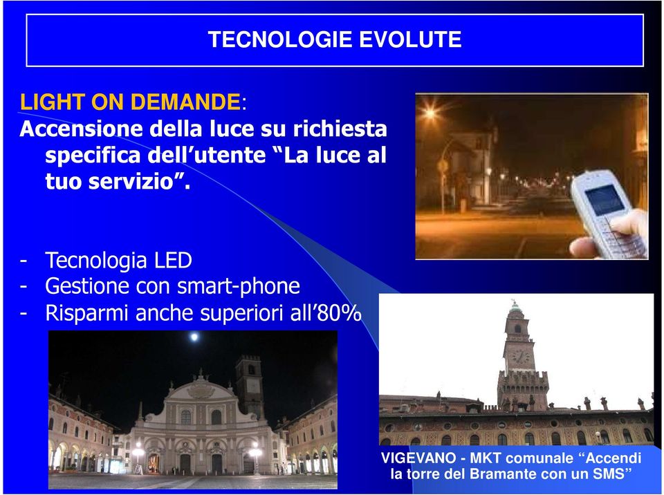 - Tecnologia LED - Gestione con smart-phone - Risparmi anche