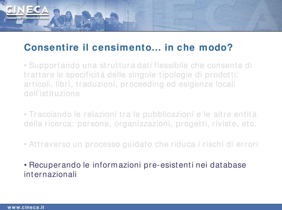 articoli, libri, traduzioni, proceeding ed esigenze locali dell istituzione Tracciando le relazioni tra le pubblicazioni e