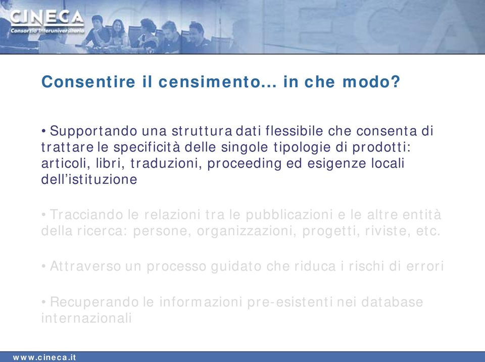 articoli, libri, traduzioni, proceeding ed esigenze locali dell istituzione Tracciando le relazioni tra le pubblicazioni e