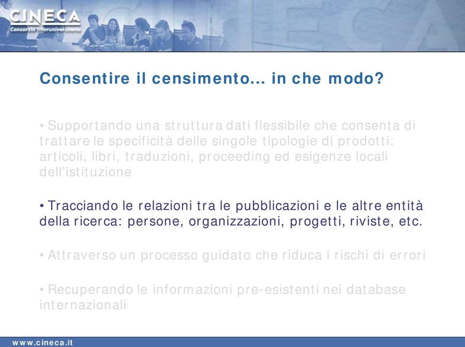 articoli, libri, traduzioni, proceeding ed esigenze locali dell istituzione Tracciando le relazioni tra le pubblicazioni e