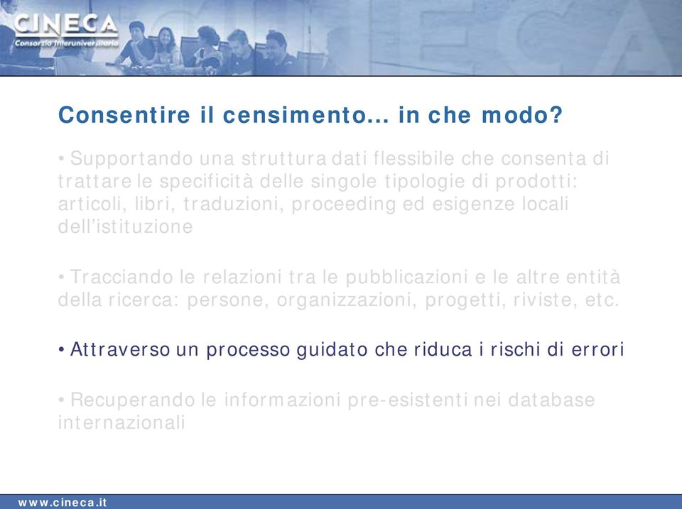 articoli, libri, traduzioni, proceeding ed esigenze locali dell istituzione Tracciando le relazioni tra le pubblicazioni e