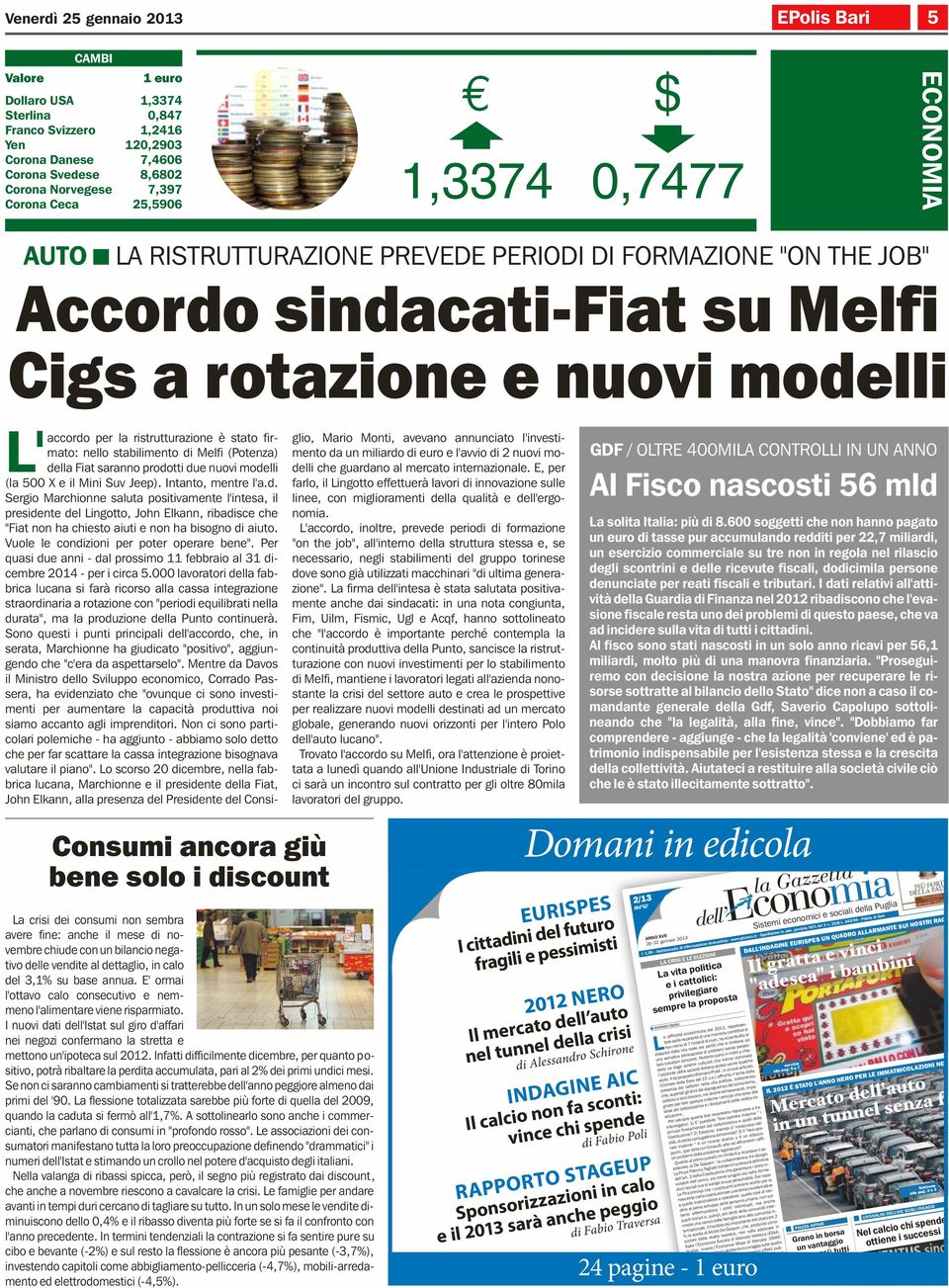 giù bene solo i discount La crisi dei consumi non sembra avere fine: anche il mese di novembre chiude con un bilancio negativo delle vendite al dettaglio, in calo del 3,1% su base annua.