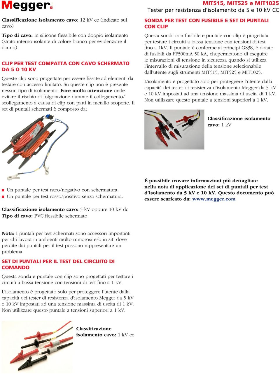 Fare molta attenzione onde evitare il rischio di folgorazione durante il collegamento/ scollegamento a causa di clip con parti in metallo scoperte.