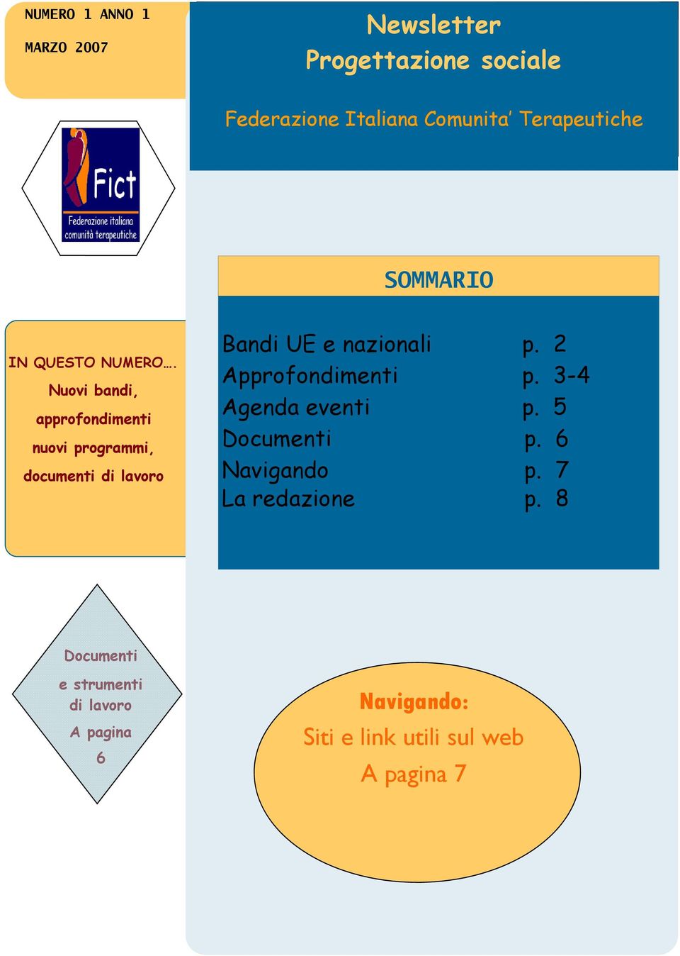 Nuovi bandi, approfondimenti nuovi programmi, documenti di lavoro Bandi UE e nazionali p. 2 Approfondimenti p. 3-4 Agenda eventi p.