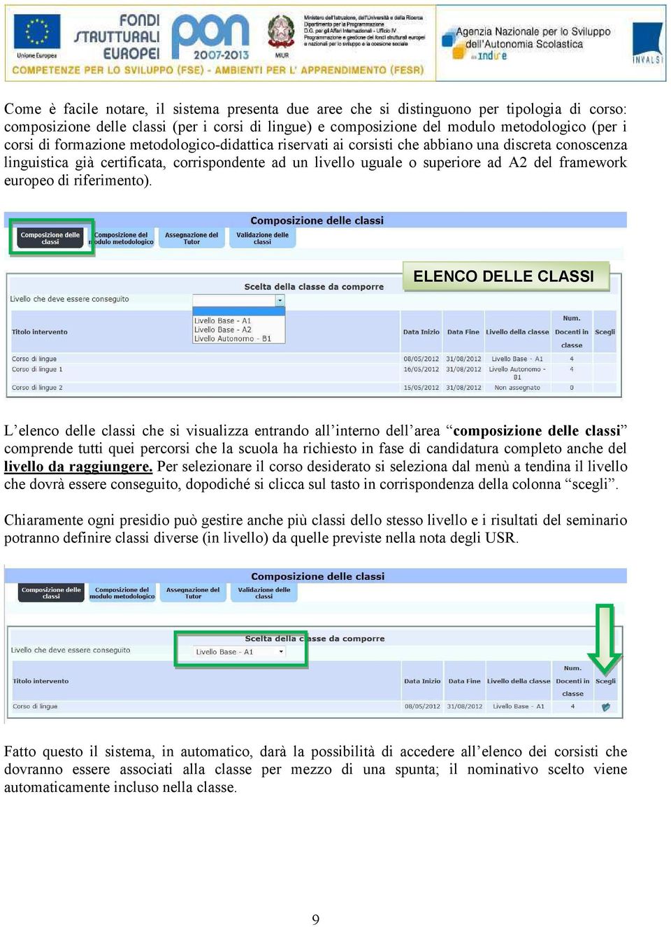 riferimento).