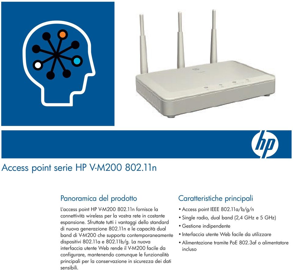 La nuova interfaccia utente Web rende il V-M200 facile da configurare, mantenendo comunque le funzionalità principali per la conservazione in sicurezza dei sensibili.