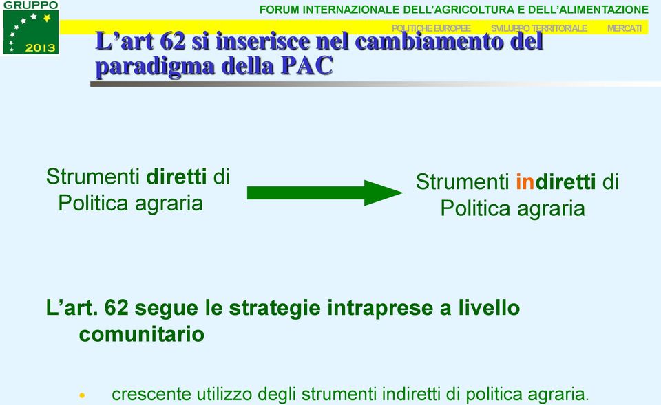 Politica agraria L art.