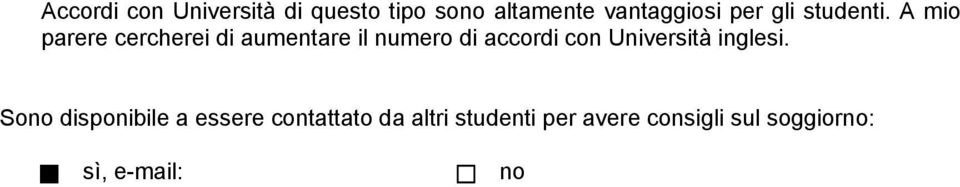 A mio parere cercherei di aumentare il numero di accordi con