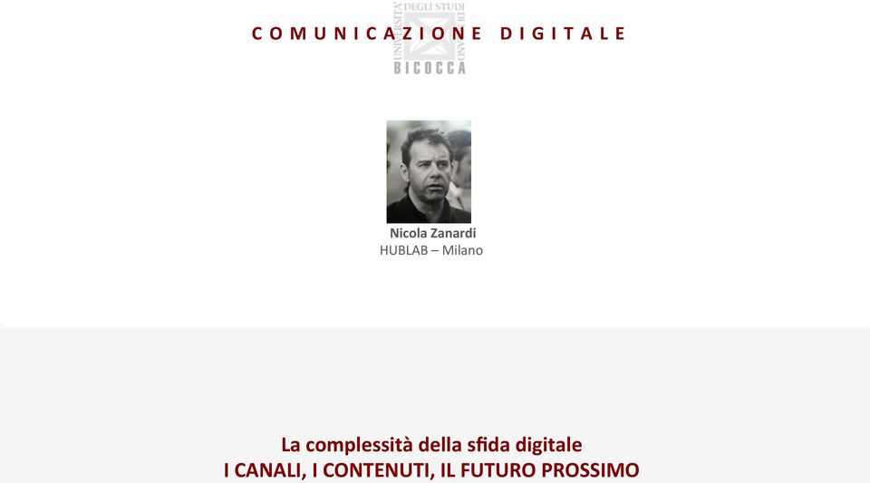 complessità della sfida digitale