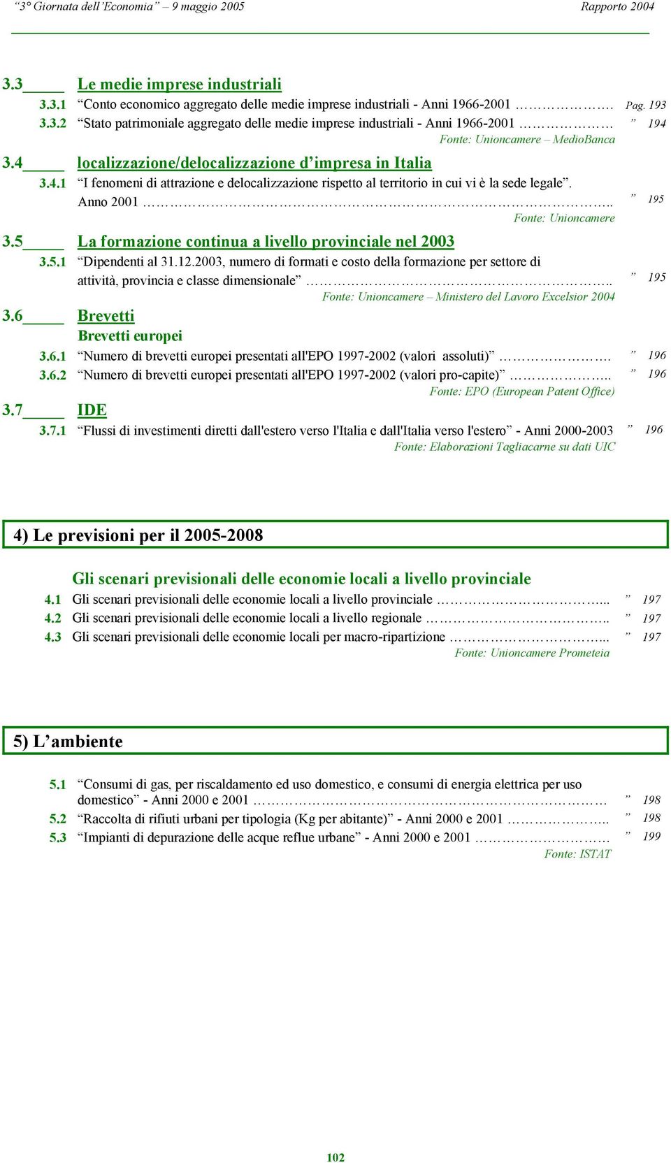 5 La formazione continua a livello provinciale nel 2003 3.5.1 Dipendenti al 31.12.2003, numero di formati e costo della formazione per settore di attività, provincia e classe dimensionale.