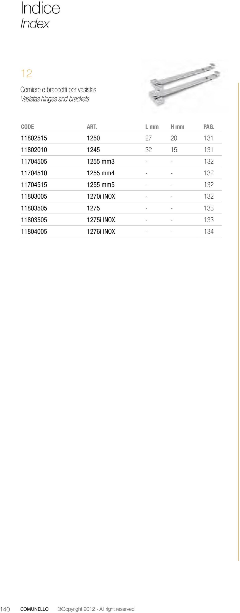 11802515 1250 27 131 118010 1245 32 15 131 11704505 1255 mm3 - - 132 11704510 1255 mm4 - - 132