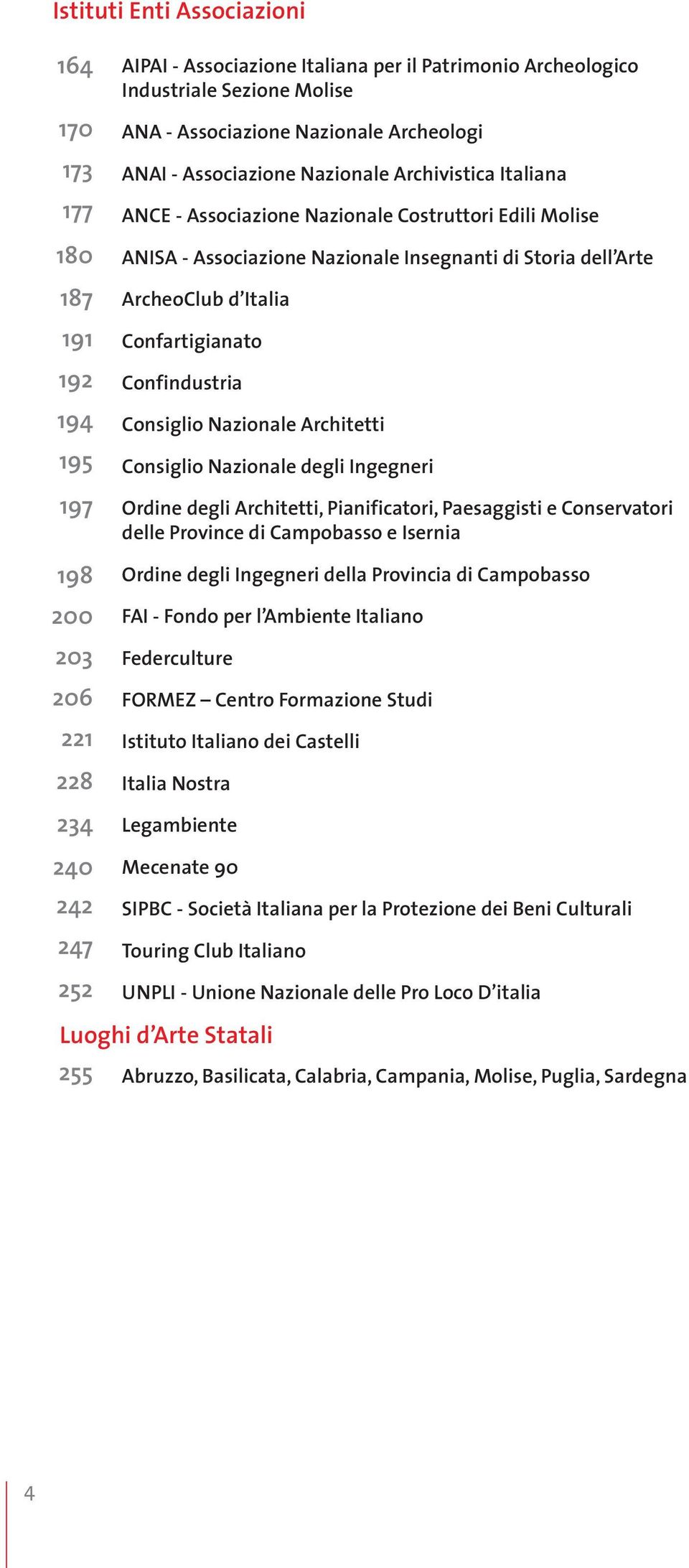 Storia dell Arte ArcheoClub d Italia Confartigianato Confindustria Consiglio Nazionale Architetti Consiglio Nazionale degli Ingegneri Ordine degli Architetti, Pianificatori, Paesaggisti e