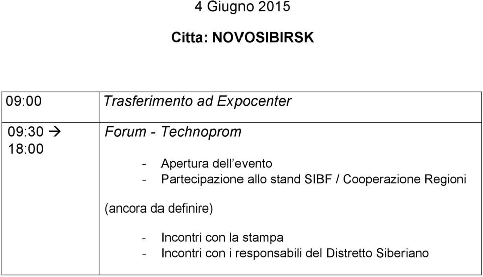 Partecipazione allo stand SIBF / Cooperazione Regioni (ancora da