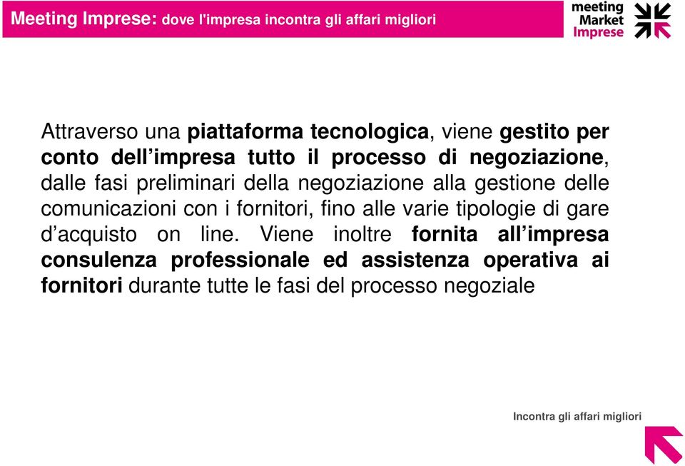 comunicazioni con i fornitori, fino alle varie tipologie di gare d acquisto on line.