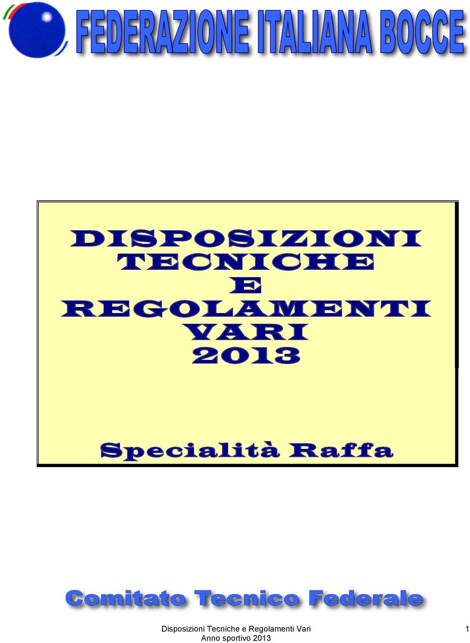 REGOLAMENTI