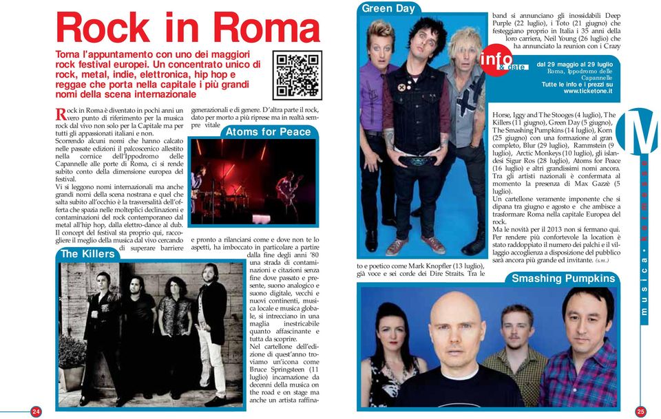 riferimento per la musica rock dal vivo non solo per la Capitale ma per tutti gli appassionati italiani e non.
