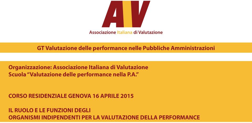 Scuola Valutazione delle performance nella P.A.