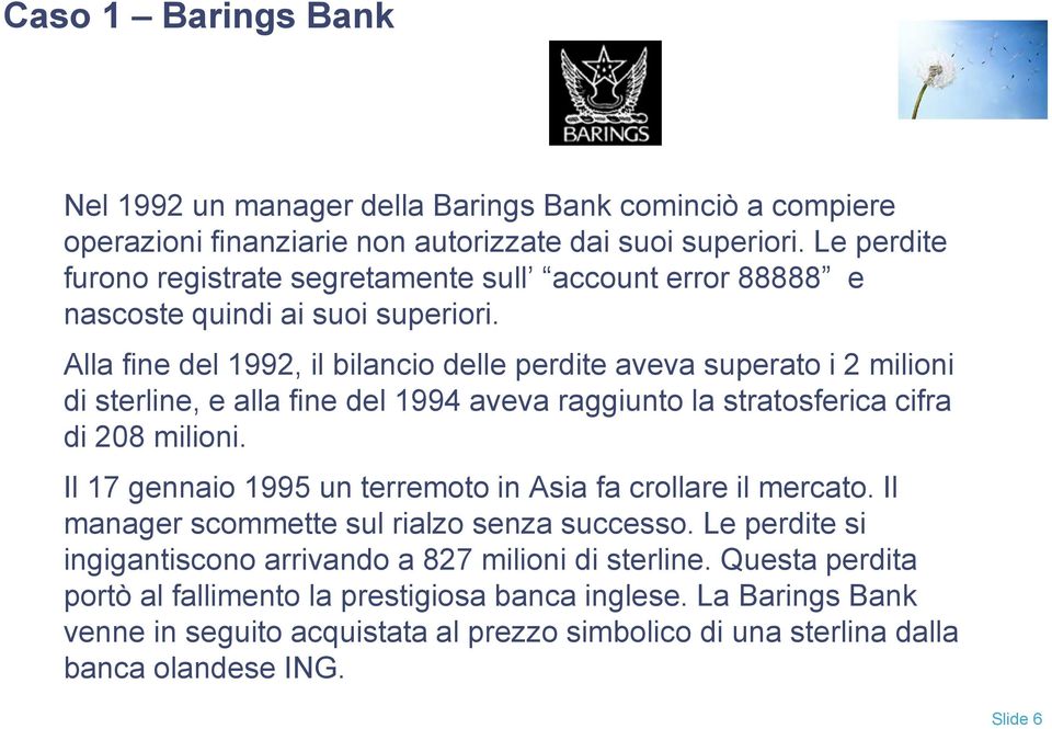 Alla fine del 1992, il bilancio delle perdite aveva superato i 2 milioni di sterline, e alla fine del 1994 aveva raggiunto la stratosferica cifra di 208 milioni.