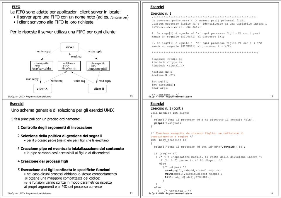 pida read reply client A write req server read req well-known /tmp/server write req write reply client-specific /tmp/serv.pidb read reply client B Sis.Op.