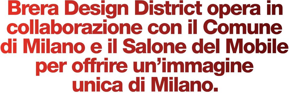 Milano e il Salone del Mobile per