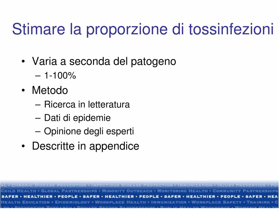 Metodo Ricerca in letteratura Dati di