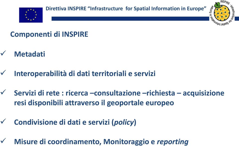 ricerca consultazione richiesta acquisizione resi disponibili attraverso il geoportale