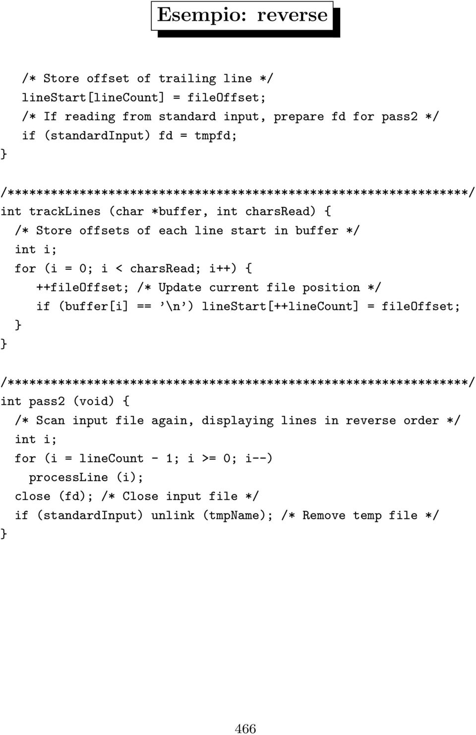 i++) { ++fileoffset; /* Update current file position */ if (buffer[i] == \n ) linestart[++linecount] = fileoffset; /****************************************************************/ int pass2 (void)