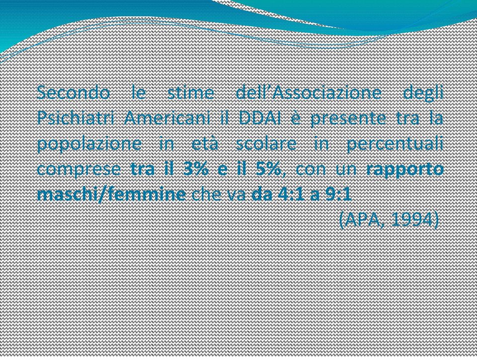 scolare in percentuali comprese tra il 3% e il 5%, con