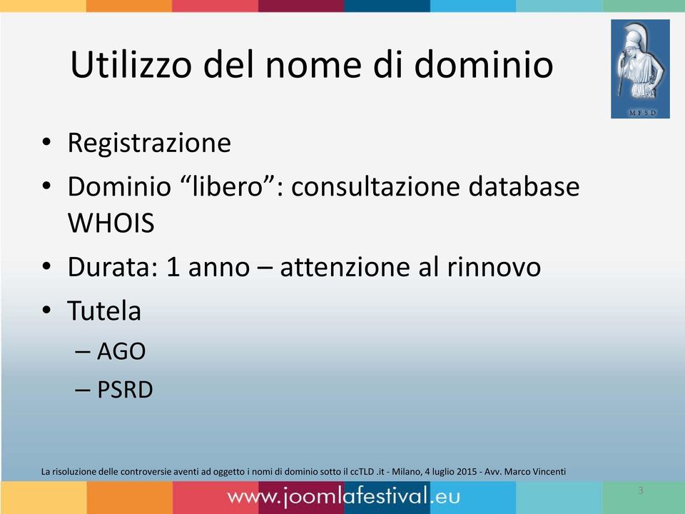 consultazione database WHOIS