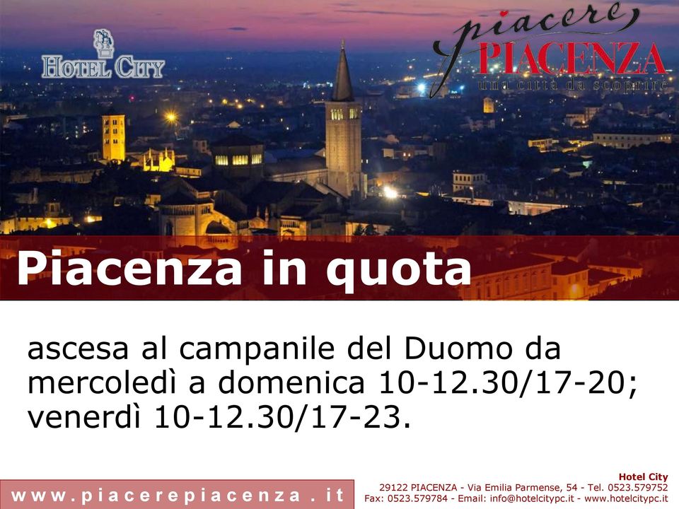 mercoledì a domenica 10-12.