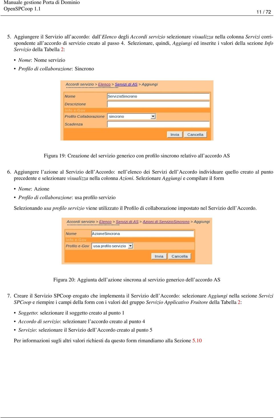 profilo sincrono relativo all accordo AS 6.