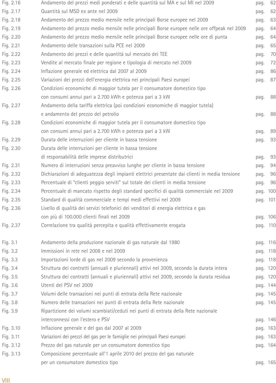 64 Fig. 2.21 Andamento delle transazioni sulla PCE nel 2009 pag. 65 Fig. 2.22 Andamento dei prezzi e delle quantità sul mercato dei TEE pag. 70 Fig. 2.23 Vendite al mercato finale per regione e tipologia di mercato nel 2009 pag.