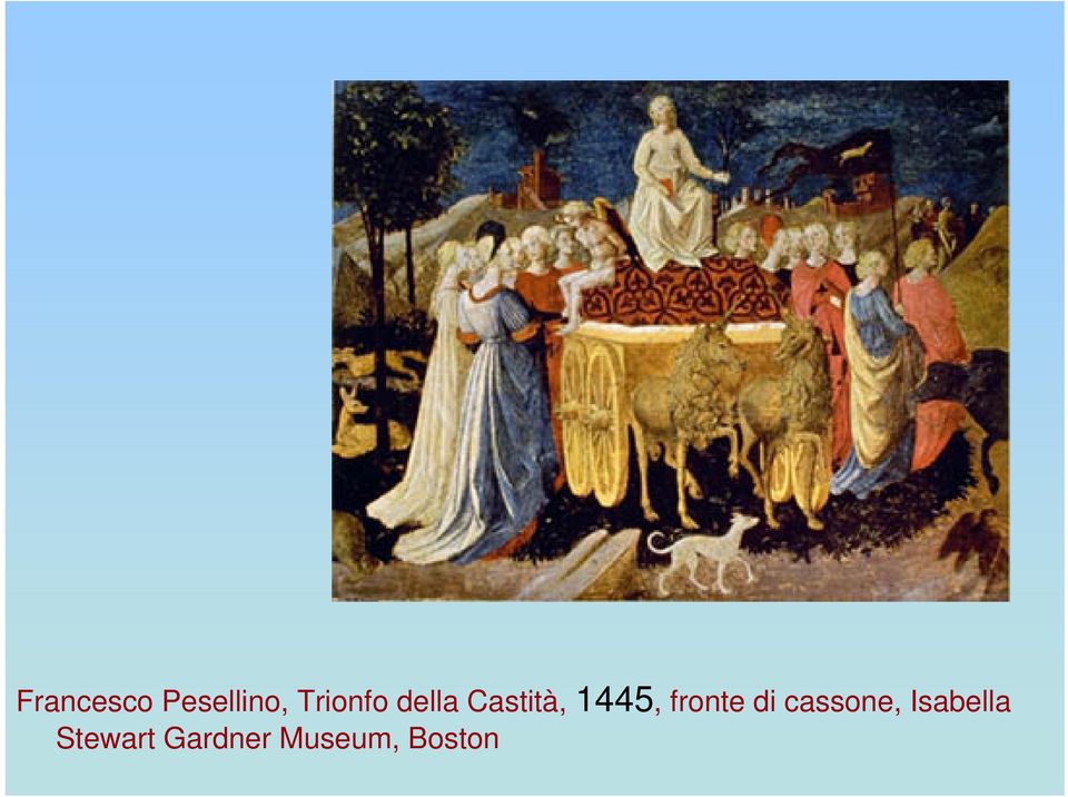 1445, fronte di cassone,