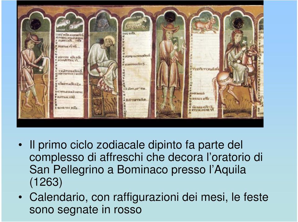 Pellegrino a Bominaco presso l Aquila (1263)