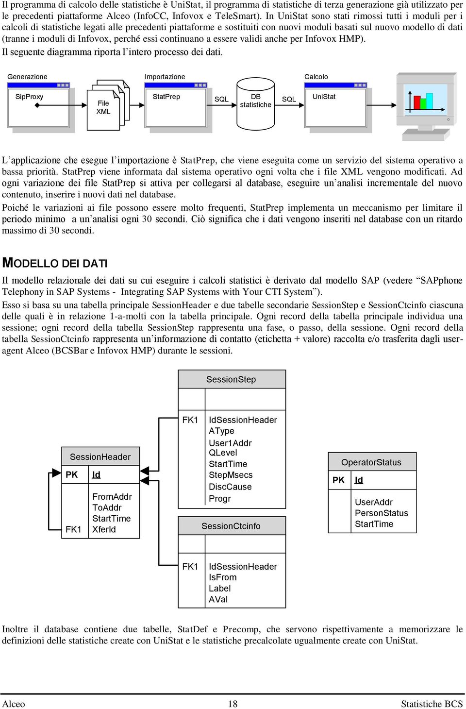 Infovox, perché essi continuano a essere validi anche per Infovox HMP). Il seguente diagramma riporta l intero processo dei dati.