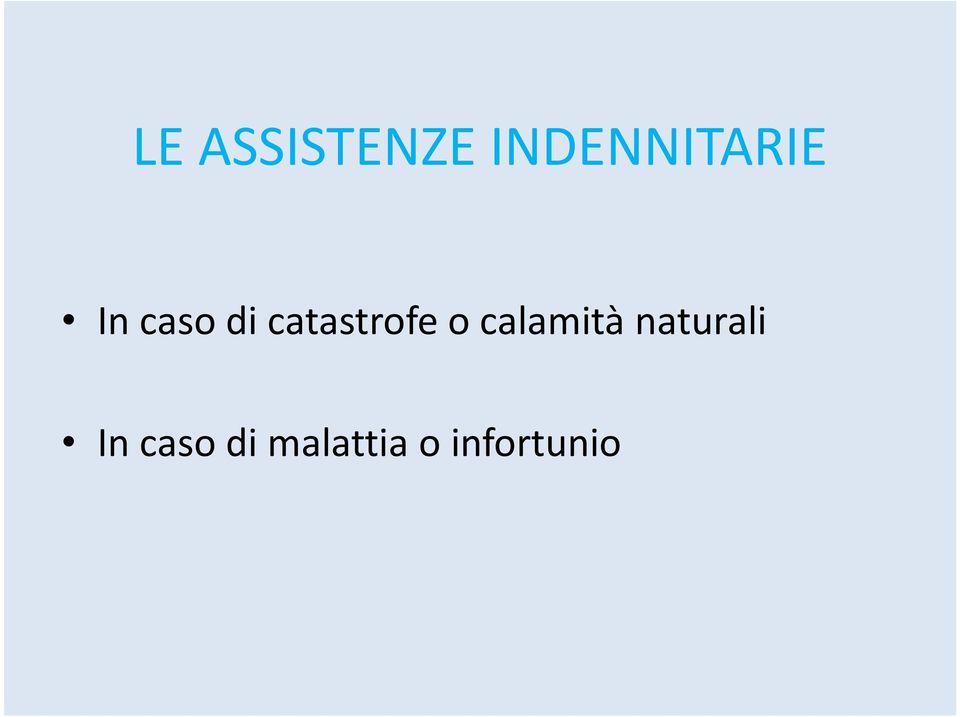 catastrofe o calamità