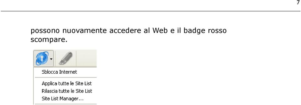 accedere al Web