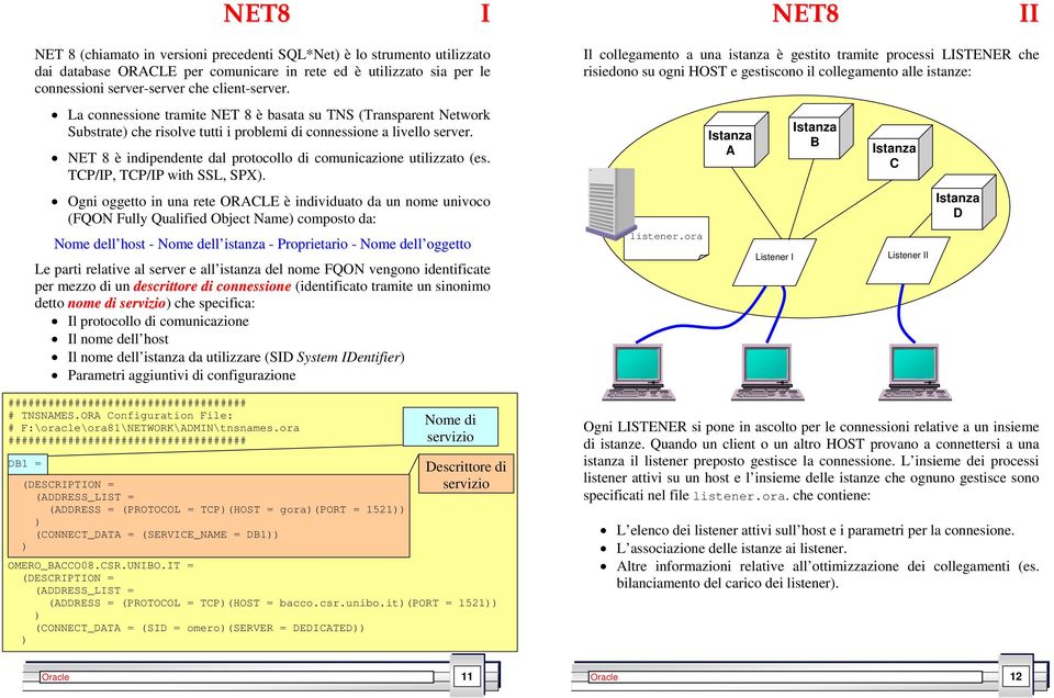 NET 8 è indipendente dal protocollo di comunicazione utilizzato (es. TCP/P, TCP/P with SSL, SPX.
