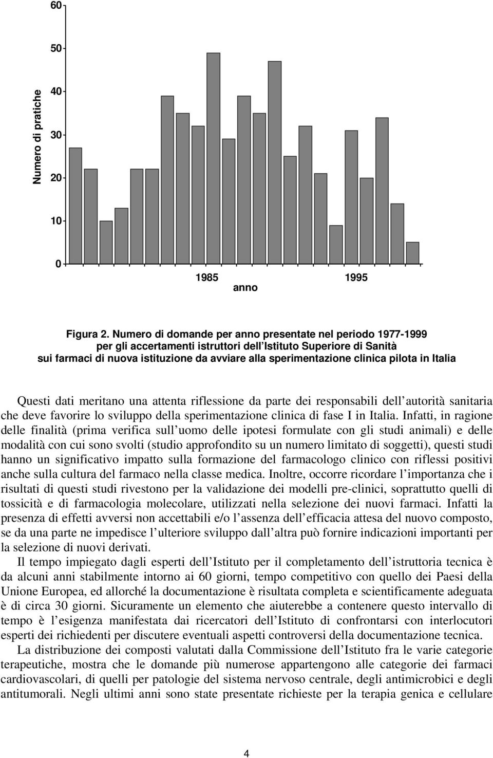 pilota in Italia Questi dati meritano una attenta riflessione da parte dei responsabili dell autorità sanitaria che deve favorire lo sviluppo della sperimentazione clinica di fase I in Italia.