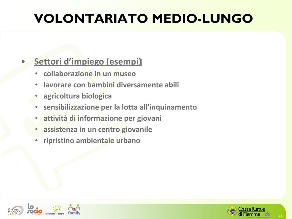 sensibilizzazione per la lotta all'inquinamento attività di informazione